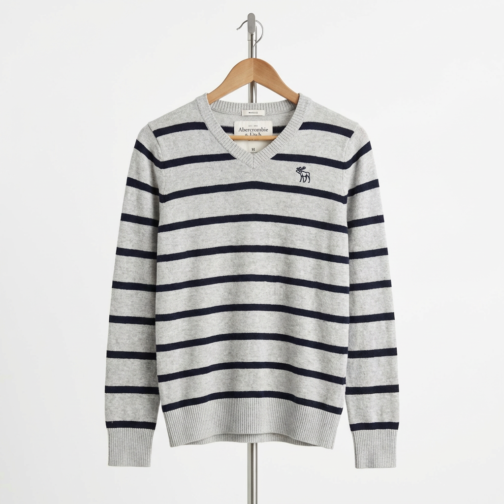 Abercrombie & Fitch - Knitwear – Gray – Size M