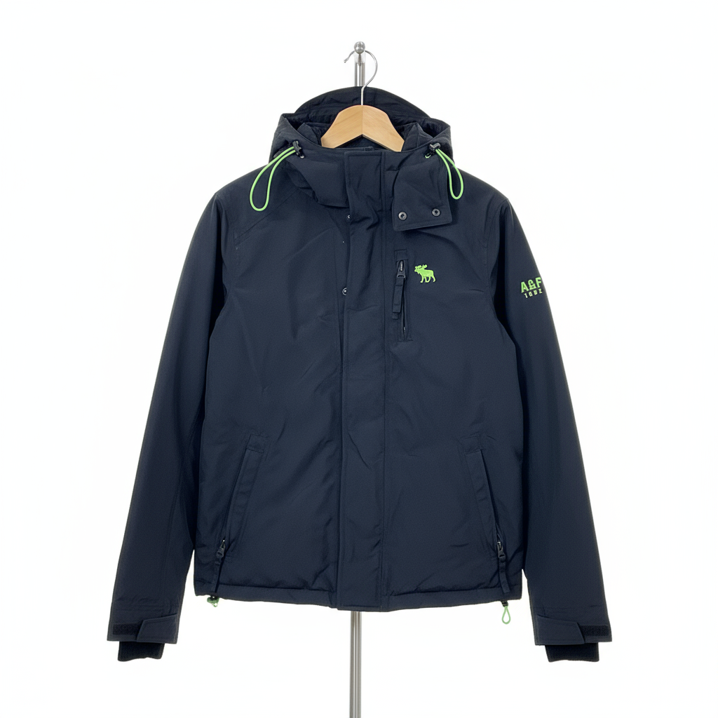 Abercrombie and Fetish - Jacket – Dark Blue – Size S