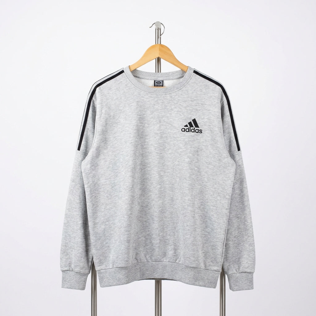 Adidas - Sweatshirt – Gray – Size 2XL