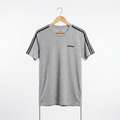 Adidas - Cotton - T-Shirt – Gray – Size M