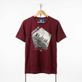 Adidas - Cotton - T-Shirt – Maroon – Size M