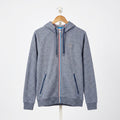 Adidas - Cotton - Zipped Hoodie –  Gray – Size M