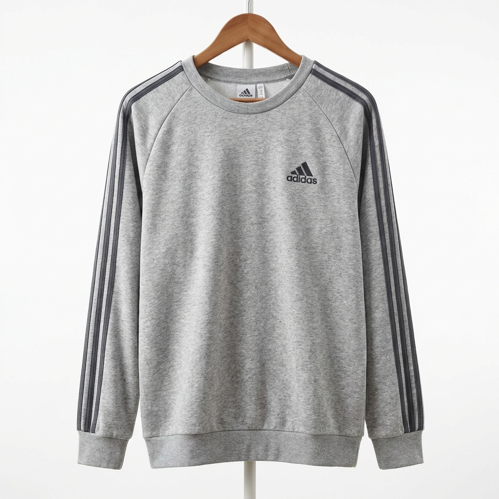 Adidas - Sweatshirt – Gray – Size L