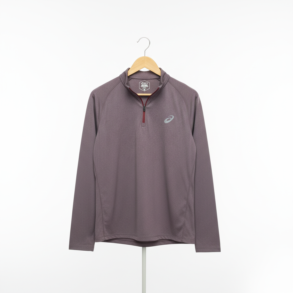 Asics - Sports Shirt – Light Purple – Size L