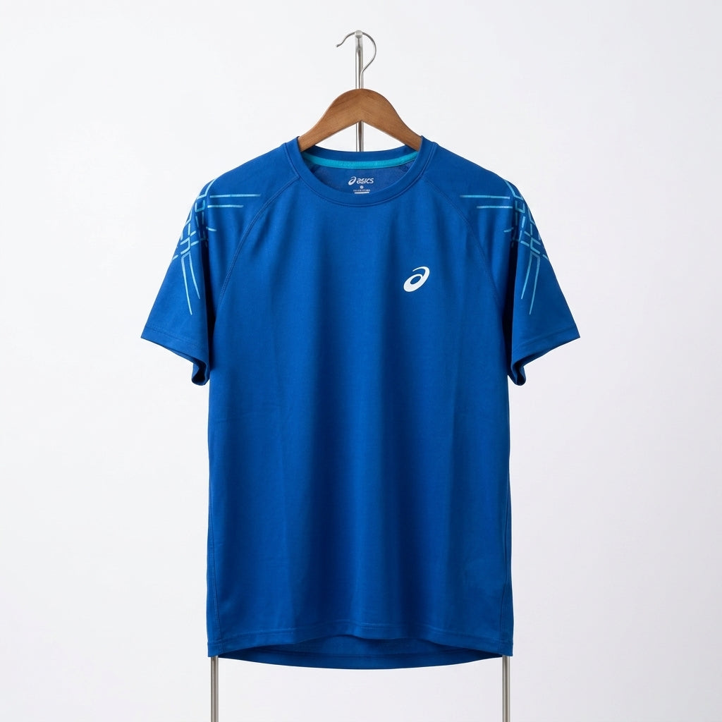 Asics - Sports Shirt – Blue – Size M