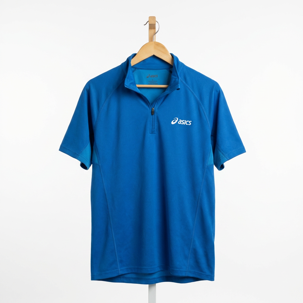 Asics - Sports Shirt – Blue – Size S