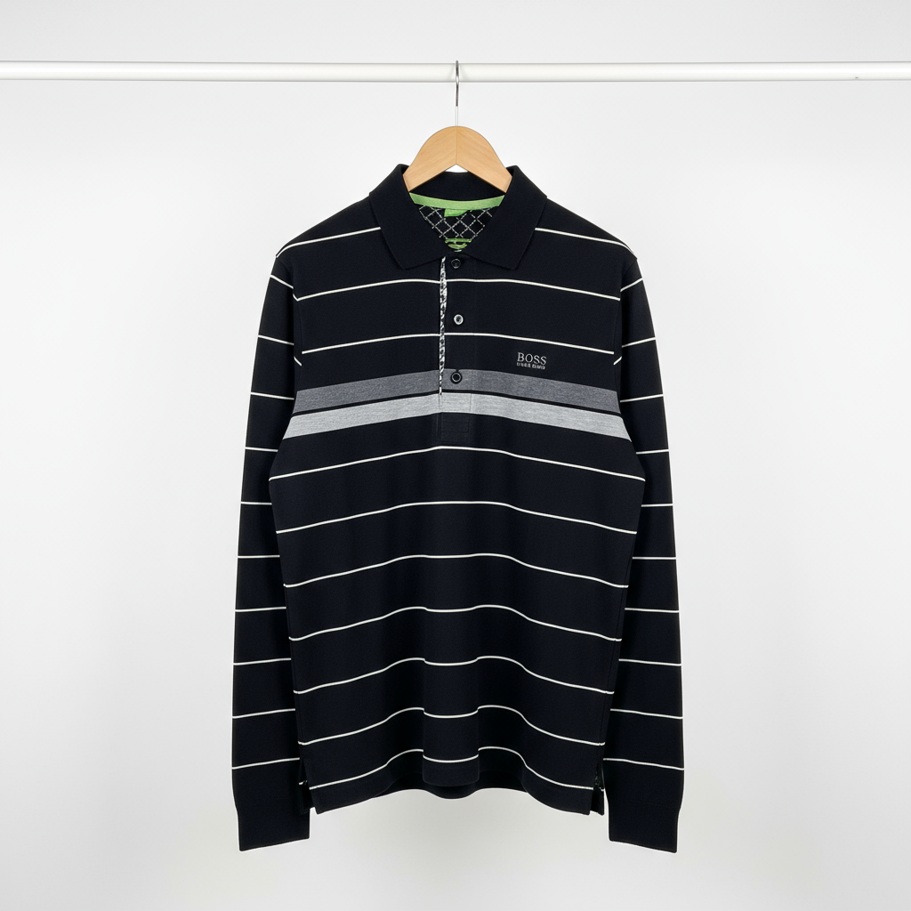 Boss - Polo-Shirt – Black – Size M