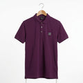 Boss - Cotton - Polo Shirt – Purple – Size M