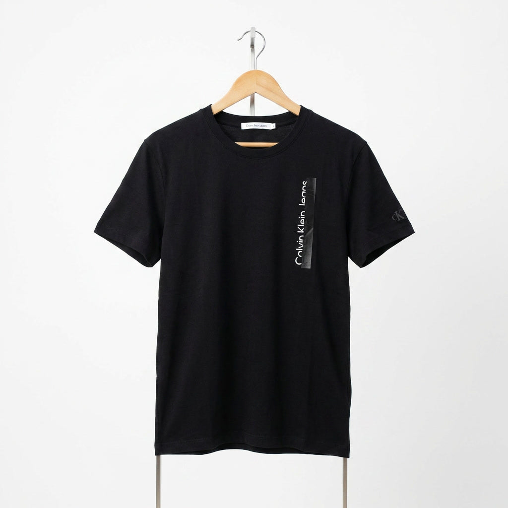 Calvin Klein - Cotton - T-Shirt – Black – Size 2XL