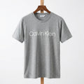 Calvin Klein - Cotton - T-Shirt – Gray – Size L fits S