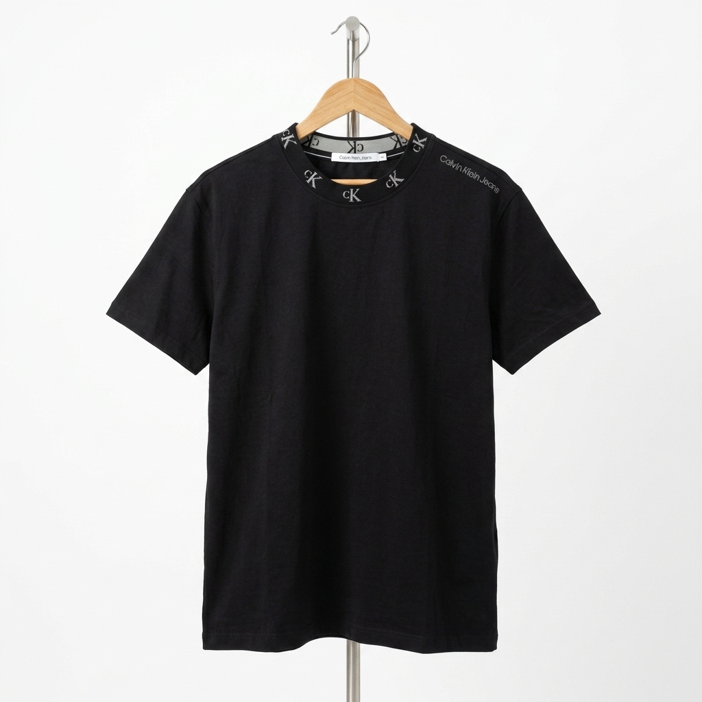 Calvin Klein Jeans - Cotton - T-Shirt – Black – Size 2XL