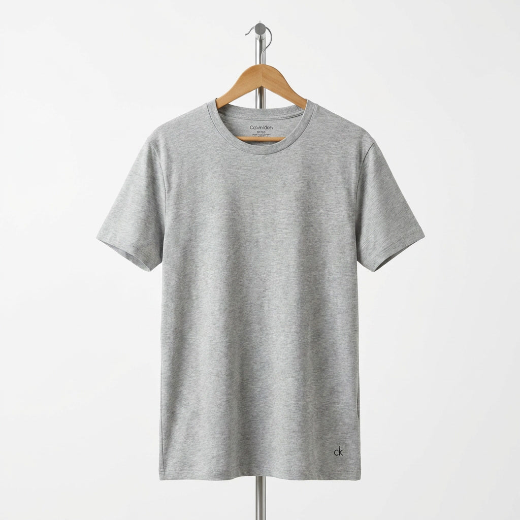 Calvin Klein - Cotton - T-Shirt – Gray – Size S