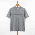 Champion - Cotton - T-Shirt - Gray - Size 2XL