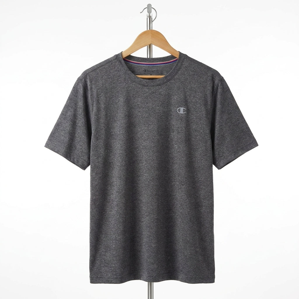Champion - Cotton - T-Shirt - Dark Gray - Size M