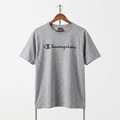 Champion - Cotton - T-Shirt - Gray - Size M