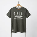 Diesel - Cotton - T-Shirt – Olive Green – Size L