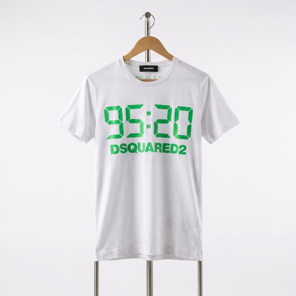 Dsquared2 - Cotton - T-Shirt – White – Size M