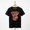 Dsquared2 - Cotton - T-Shirt – Black – Size XL