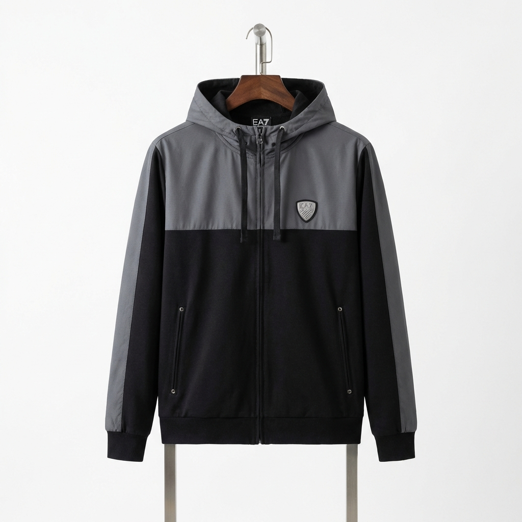 EA7 - Light Jacket – Black – Size XL