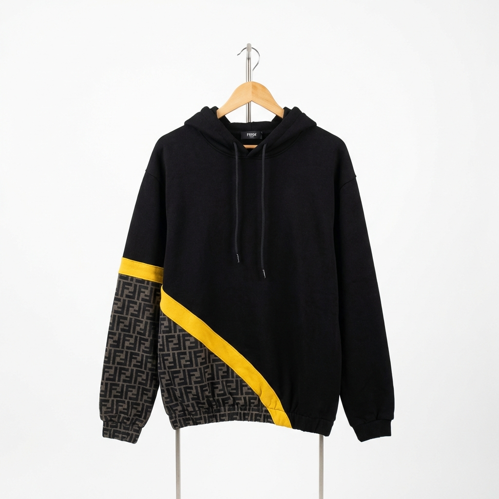 Fendi - Hoodie – Black – Size XS