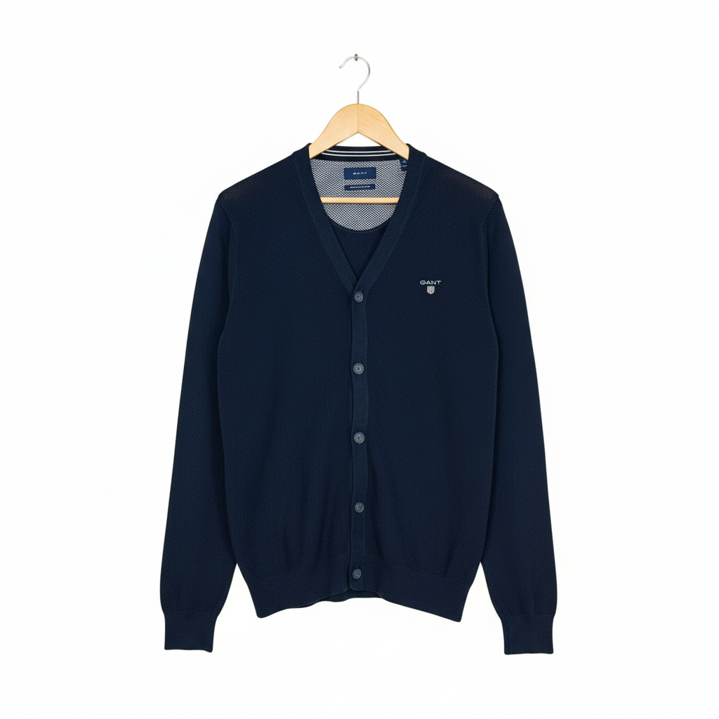 Gant - Knitwear – Navy Blue – Size M