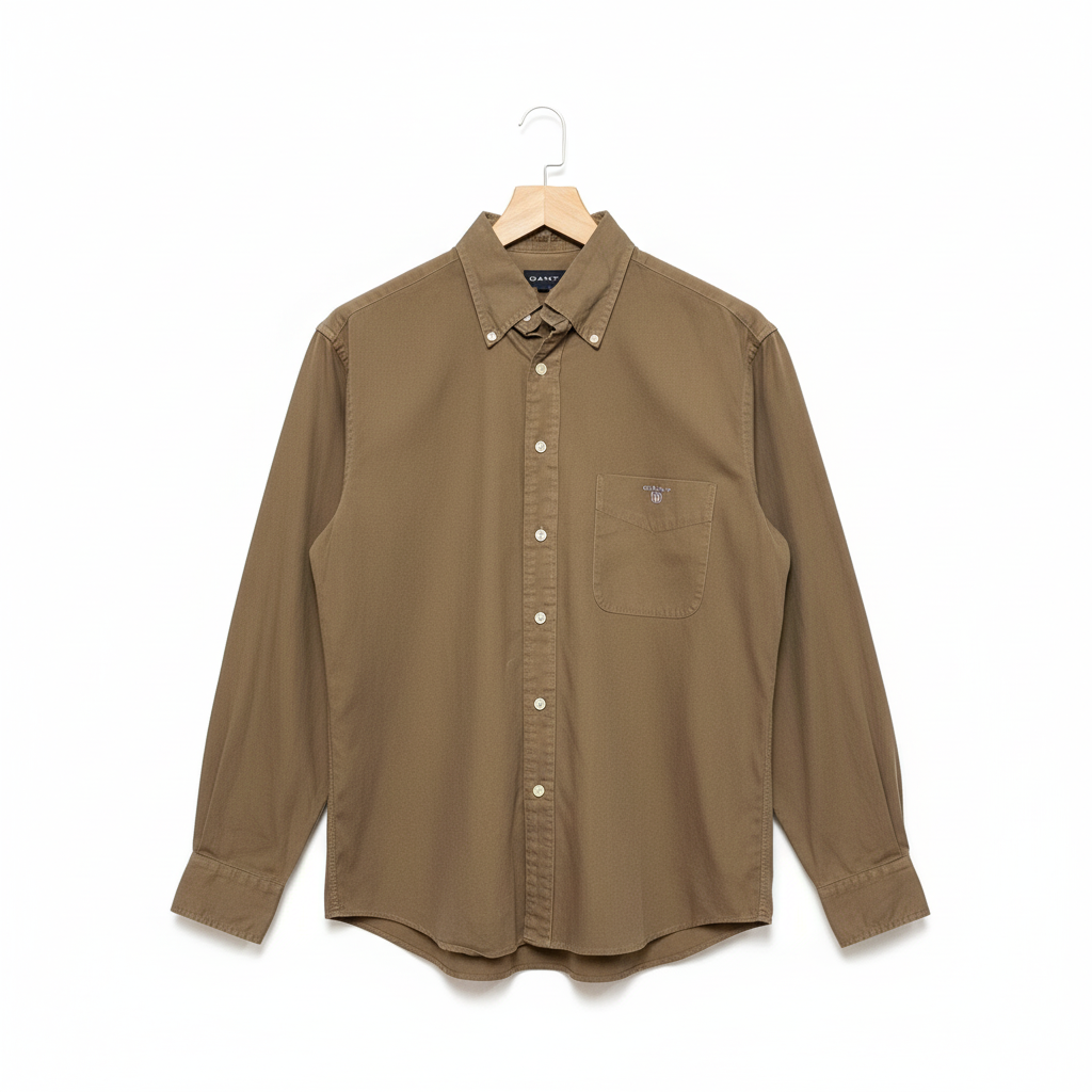 Gant - Shirt - Brown - Size M