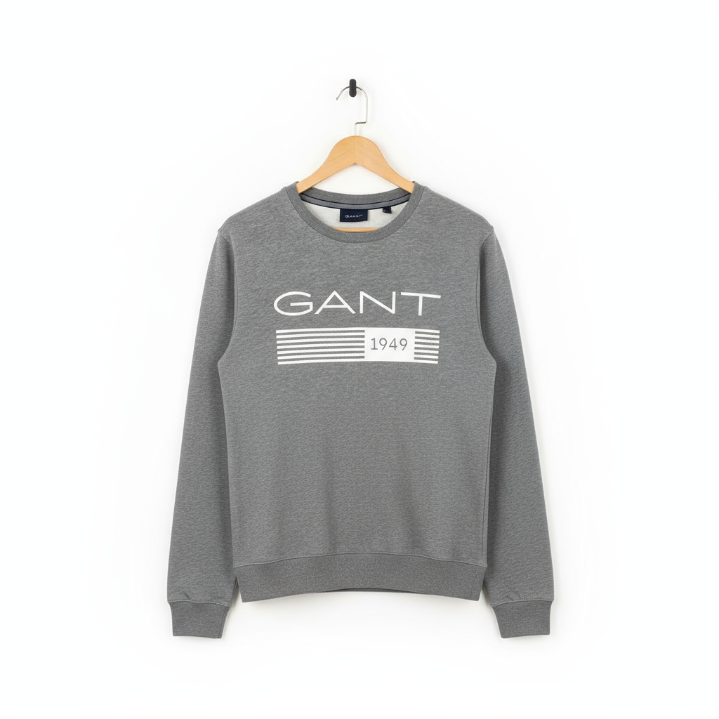 Gant - Cotton - Sweatshirt – Gray – Size L