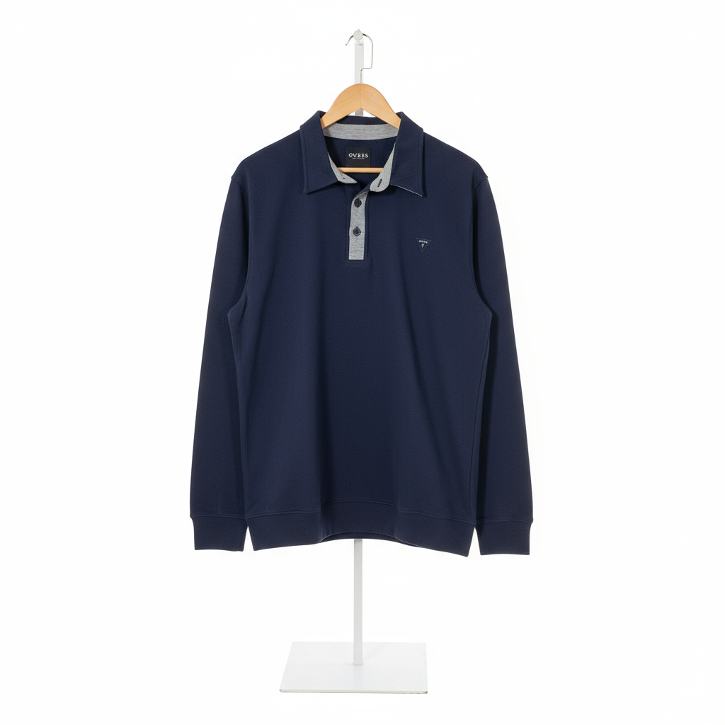 Guess - Polo-Shirt – Dark Blue – Size S