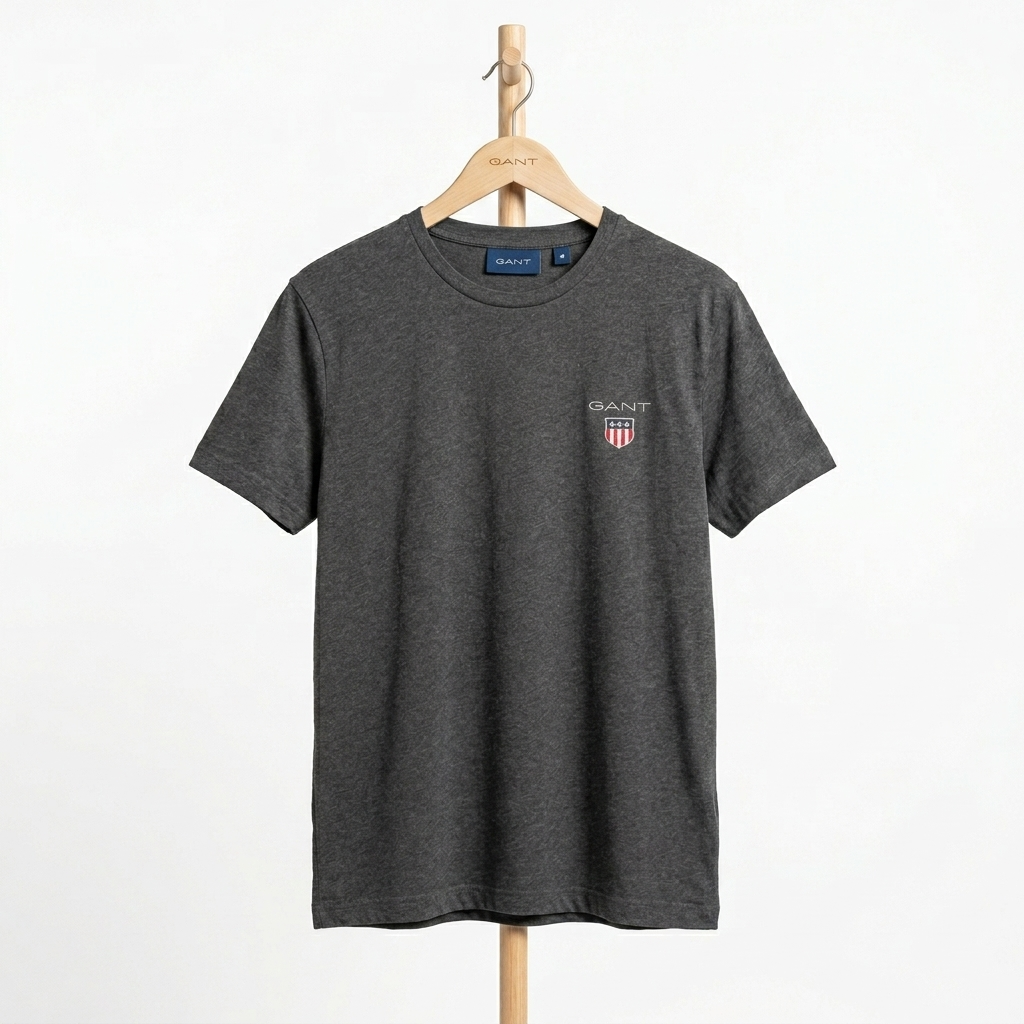Gant - Cotton - T-Shirt – Dark Gray – Size M