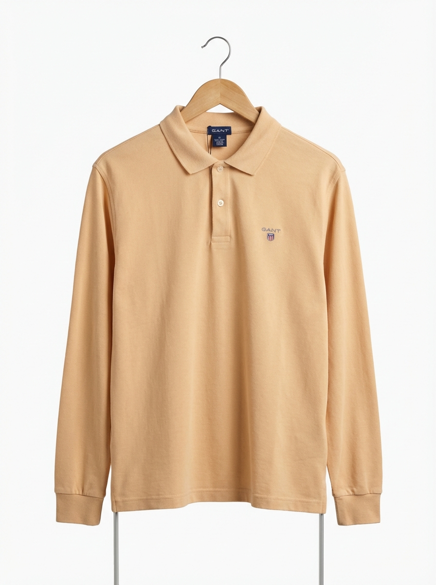 Gant - Polo-Shirt – Light Orange – Size M