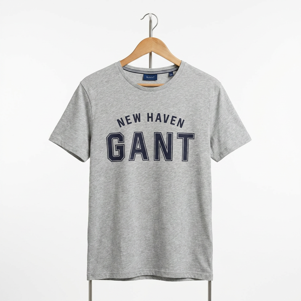 Gant - Cotton - T-Shirt – Gray – Size L