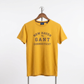 Gant - Cotton - T-Shirt – Yellow – Size S