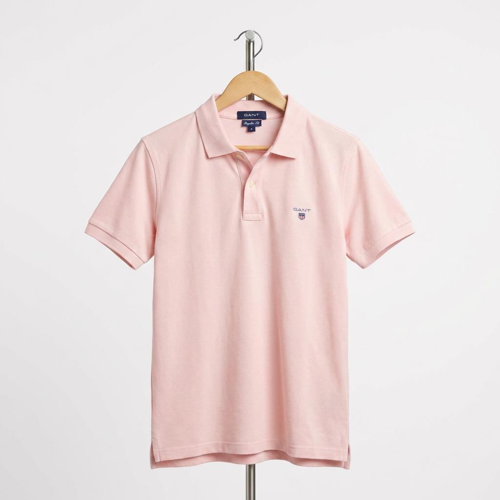 Gant - Polo Shirt – Light Pink – Size S