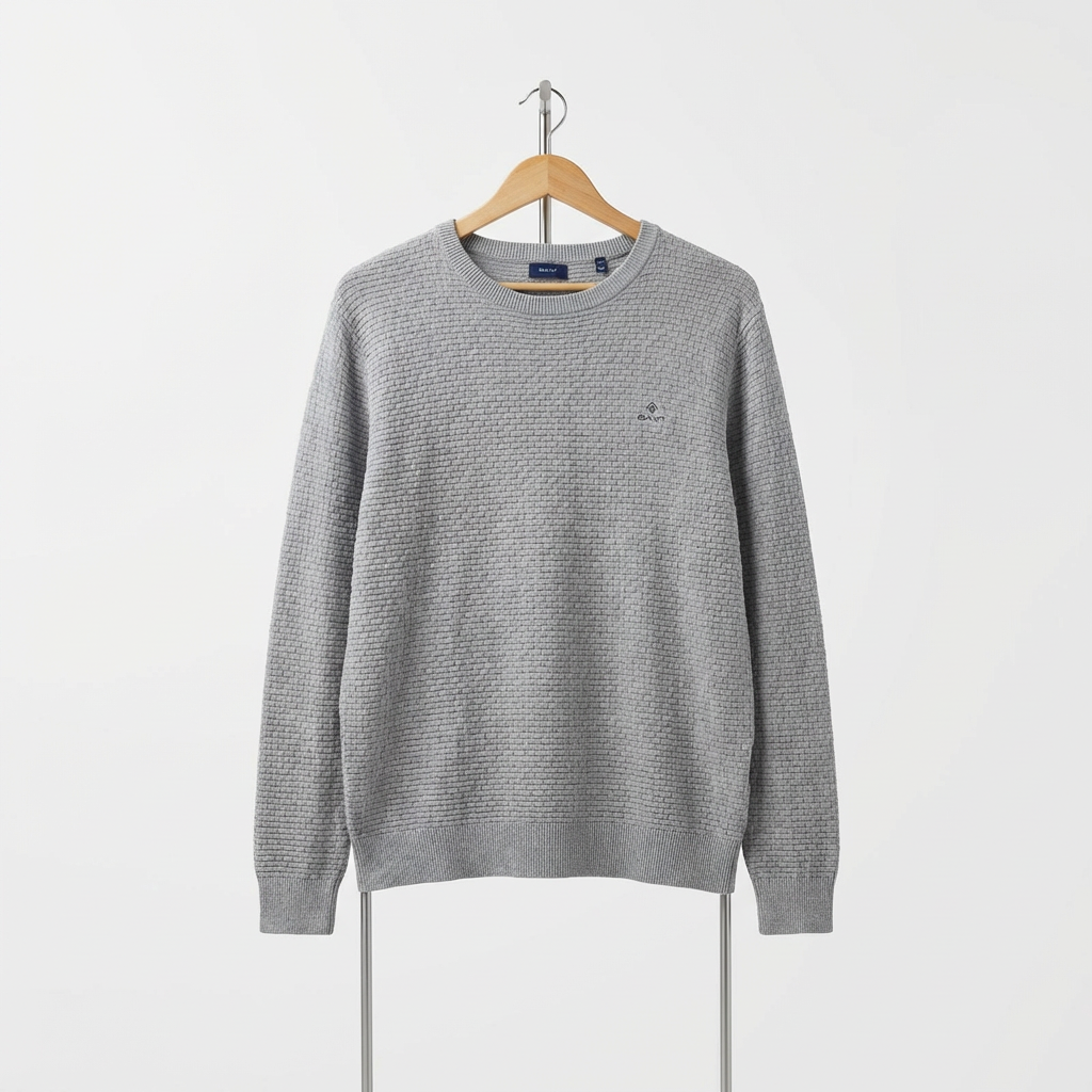 Gant - Knitwear – Gray – Size XXL