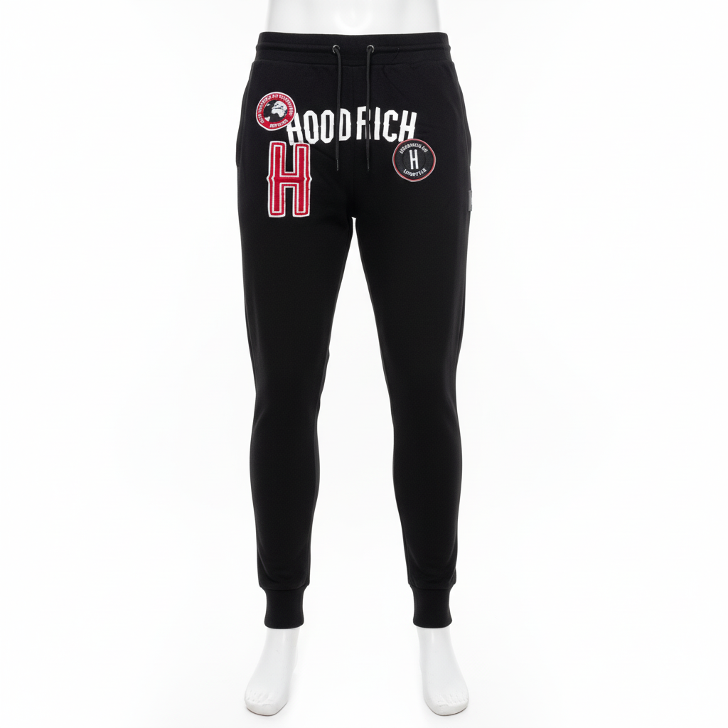 Hoodrich - Cotton - Sweatpants - Black - S