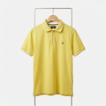 Hackett - Cotton - Polo Shirt – Yellow – Size XL