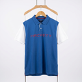 Hackett - Cotton - Polo Shirt – Blue – Size XL