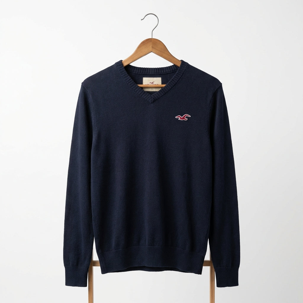Hollister - Knitwear – Navy – Size L