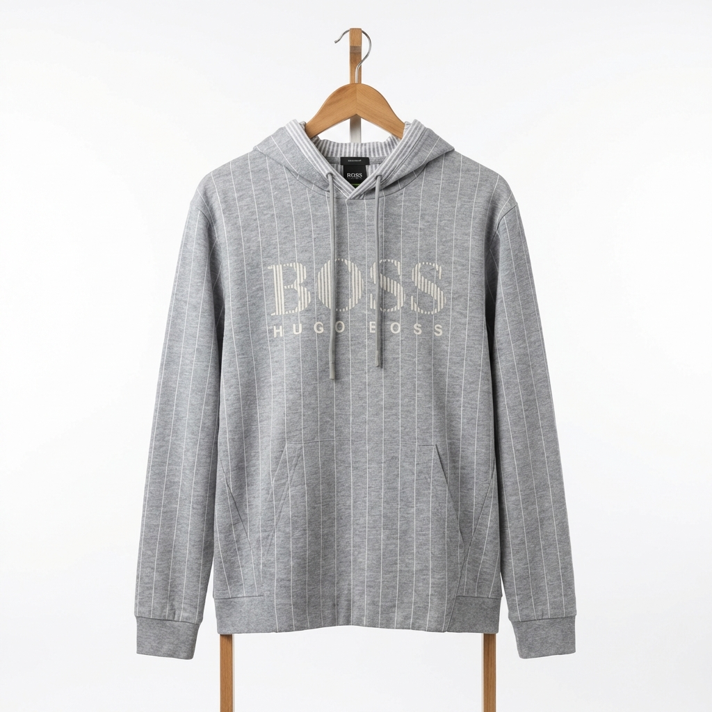 Hugo Boss - Hoodie – Gray – Size M