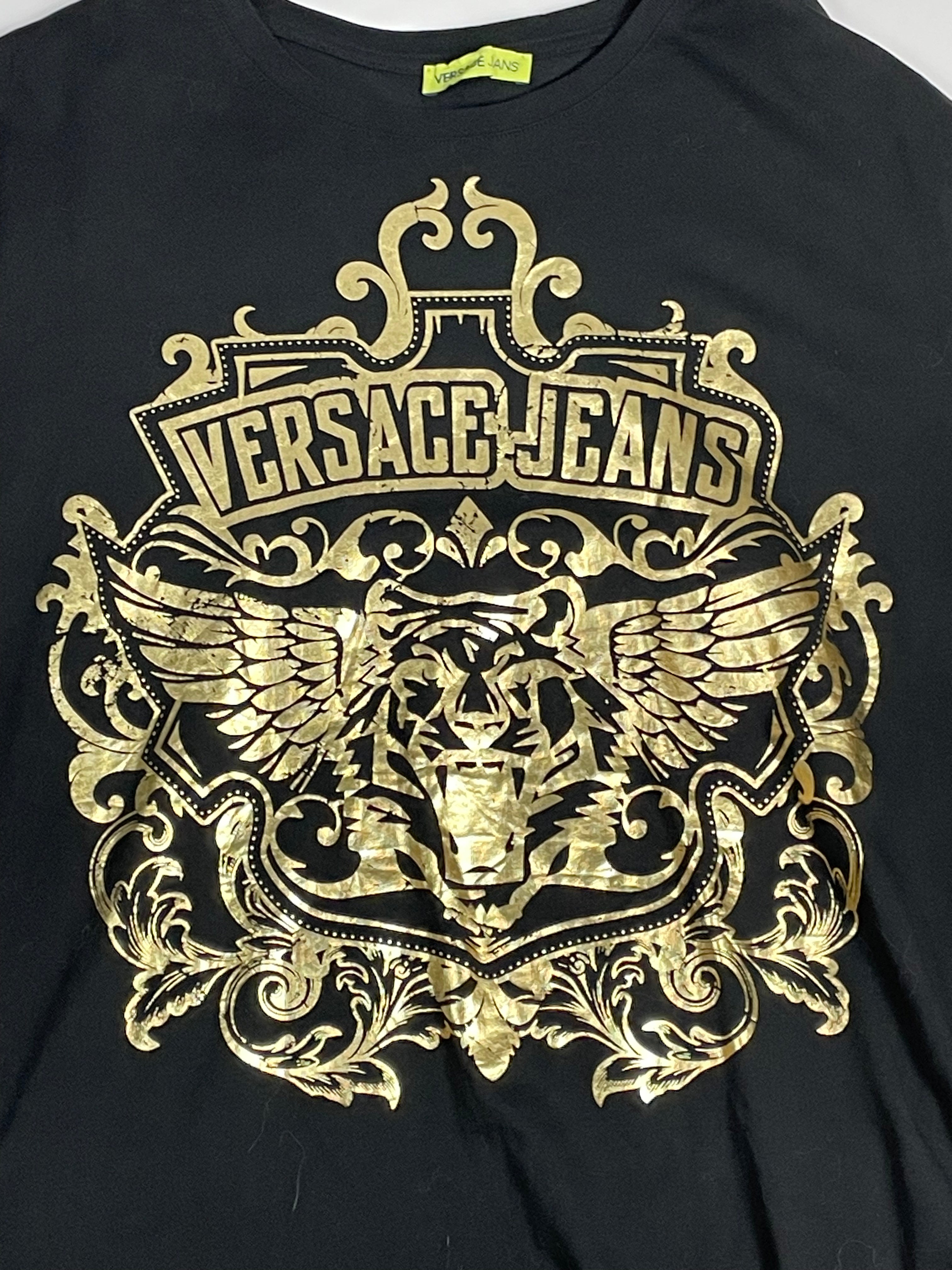 Versace - Cotton - T-Shirt – Black – Size XXL