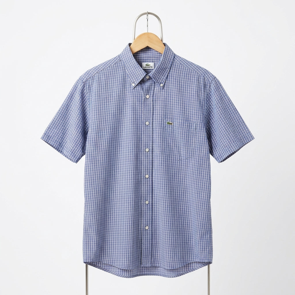 Lacoste - Shirt - Checkered - Size L - 41