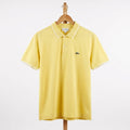 Lacoste - Cotton - Polo Shirt – Light Yellow – Size L - 5