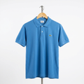 Lacoste - Cotton - Polo Shirt – Blue – Size L