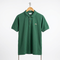 Lacoste - Cotton - Polo Shirt – Green – Size M