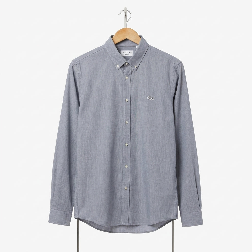 Lacoste - Shirt - Light Gray - Size S