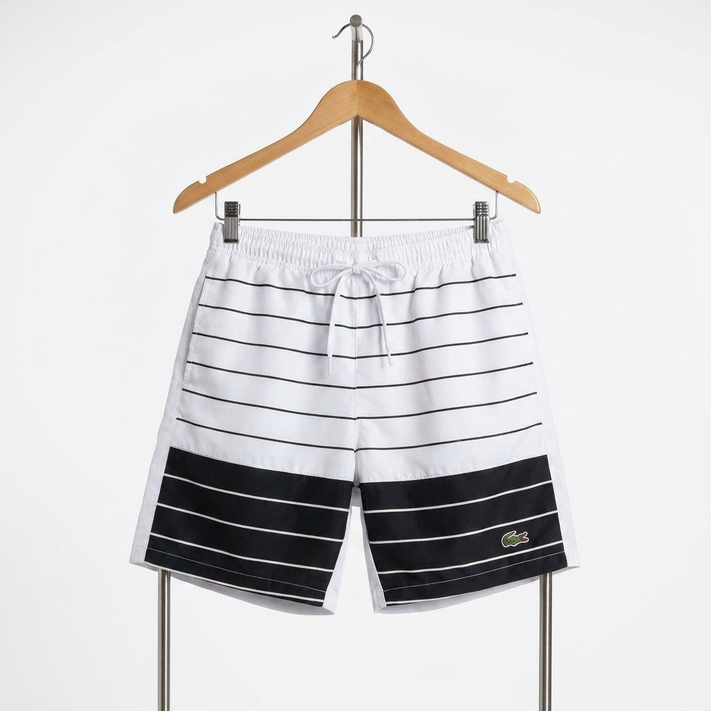 Lacoste - Swimming Shorts - White - Size M