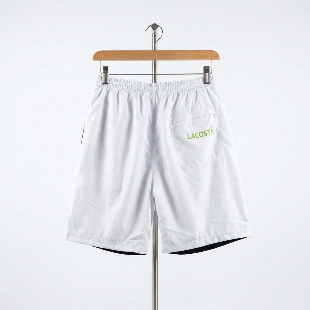 Lacoste - Swimming Shorts - White - Size M