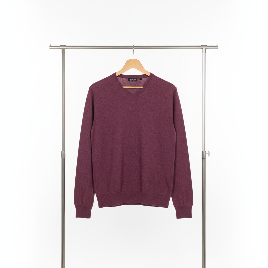 Massimo Dutti - Knitwear – Purple – Size M