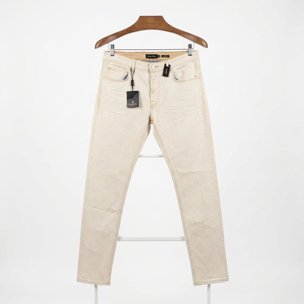 Massimo Dutti - Jeans - Beige - Size 31