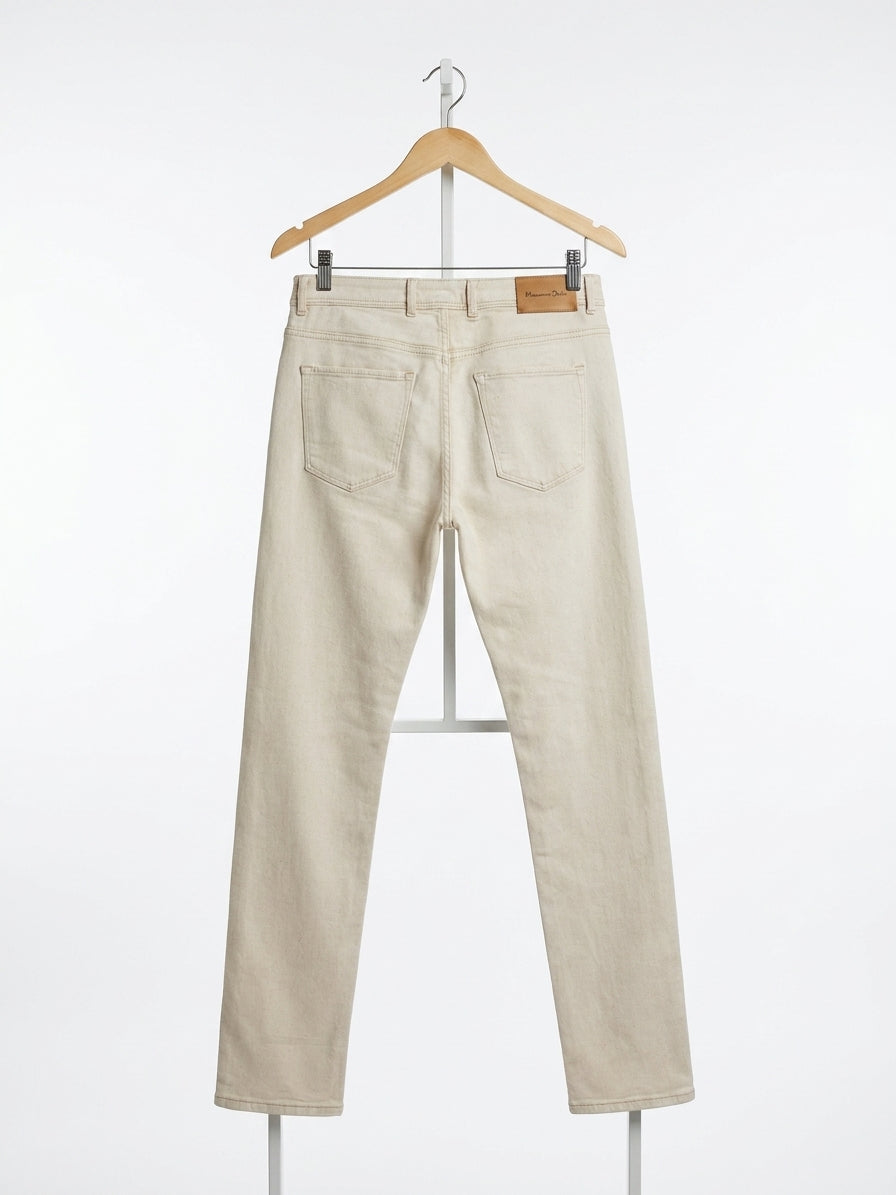 Massimo Dutti - Jeans - Beige - Size 31